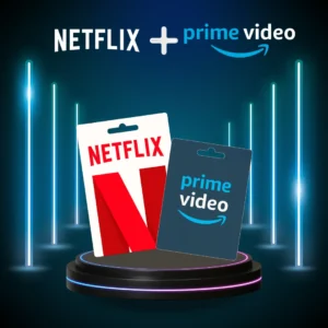 combo Netflix y Amazon Prime pinvirtual